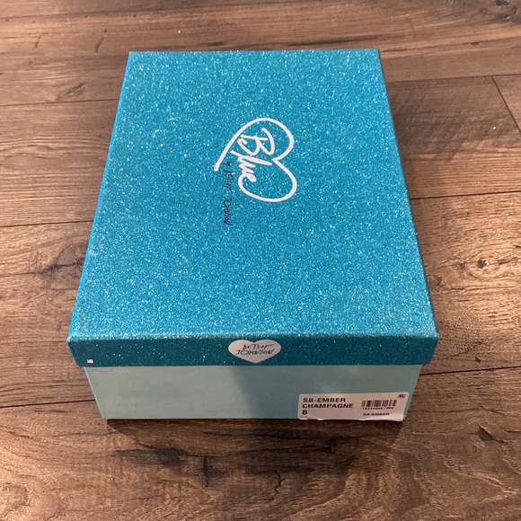 Blue by Betsey Johnson Ember Wedges Champagne - Picture 7 of 9